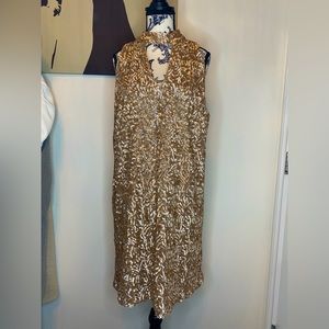 Mango sequins party dress in size large. Tags still attached. Brand new dress.